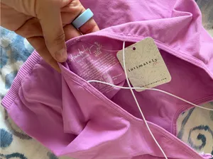 NWT- free people skinny strap pink brami crop top xs/s thumbnail 3