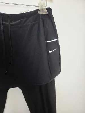 Nike Scapri Skirt Capri Skort Leggings Black Athletic Athleisure Yoga Running M thumbnail 3