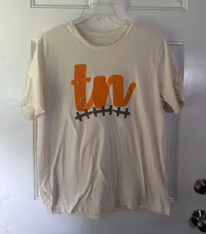Cream Tennessee Volunteers football tee XL #NCAA vols UT #collegefootball thumbnail 1