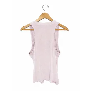Anthropologie Size M Blush Pink Draped Sleeveless Top Soft Knit Faux Wrap thumbnail 3