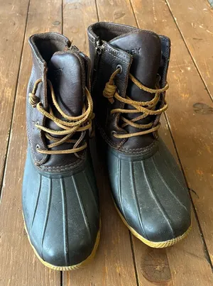 Sperry Leather Upper Duck Boots thumbnail 1