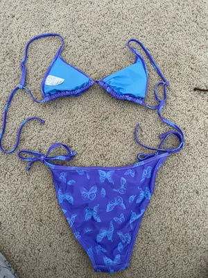 Wild Fable Butterfly Print Bikini Set thumbnail 4