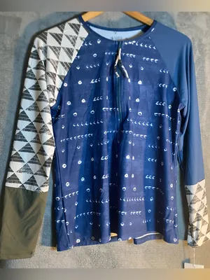 Carve designs XL half zip new long sleeve Rash Guard‎ Shirt Summer beach thumbnail 1