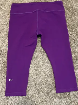 Splits59‎ cropped purple legging large thumbnail 2