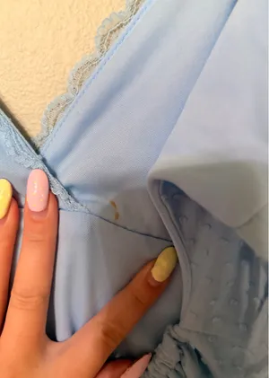 Altar'd State Light blue baby doll dress thumbnail 2