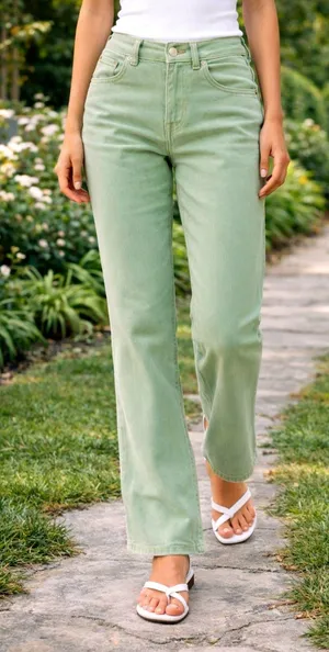 Free People Levi's 501? '90s Jeans - Green - size 30 thumbnail 1