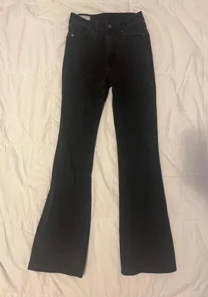 Black High Rise Jeans thumbnail 1