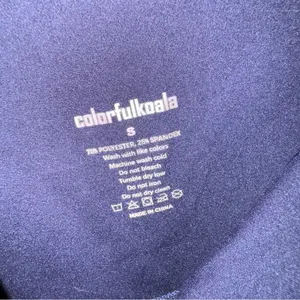colorfulkoala dark blue leggings thumbnail 3