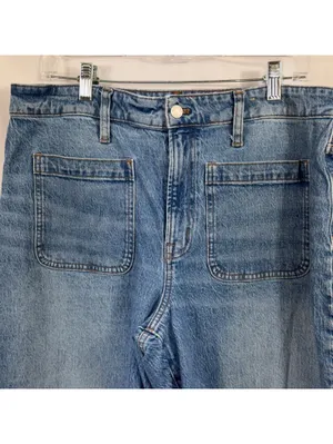 Madewell Curvy Perfect Vintage Wide-Leg Jeans Size 32 thumbnail 2