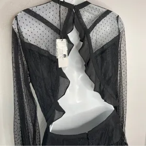 REBECCA MINKOFF Dress Womens 4 Feminine Whimsigoth Party Wedding Guest Chic thumbnail 10