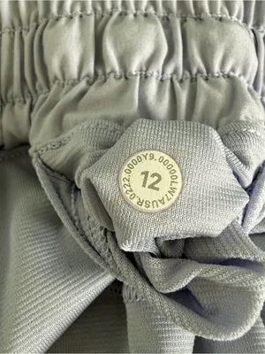Lululemon Hotty Hot Shorts Linen Blue Lined 2.5” LW7AUSR thumbnail 5