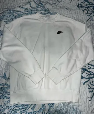 White Nike Crewneck thumbnail 1