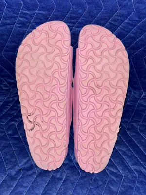 Birkenstock Arizona Eva Big Pink Translucent Buckles 2 Strap Sandals 7 thumbnail 5