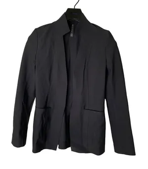 Athleta blazer jacket black women's size 0 thumbnail 1
