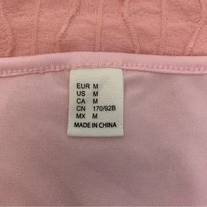 Women's M Pastel Pink Long Sleeve Sheer Mesh Fairy‎ Top thumbnail 6