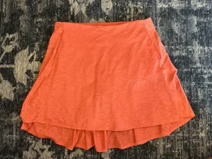 Nike Dri-FIT Victory Women's Golf Skirt CK5788-814 SizeSmall Orange Tone Stretch thumbnail 1