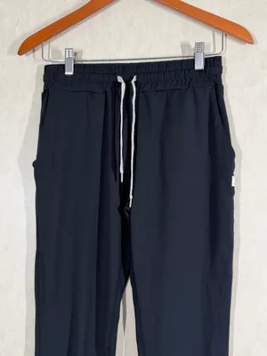 Vuori Women’s Performance Jogger Pants DreamKnit Mid Rise in Black Heather S thumbnail 5