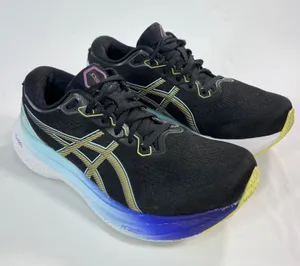 ASICS GEL-Kayano‎ 30 Women's Size 7 Black Glow Yellow Stability Running Shoes thumbnail 1