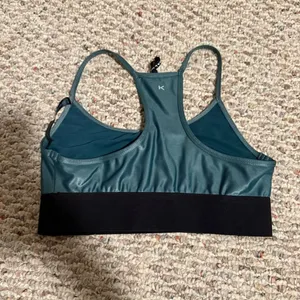 Koral Sweeper Infinity Sports Bra in Palace Teal Green- Size Small thumbnail 3