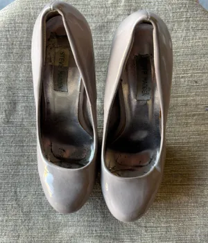 Steve Madden Nude/Tan Platform Pumps thumbnail 2