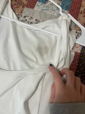 white low back tank top Size XS thumbnail 4