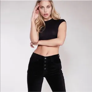 Revice Black Button Fly Jeans thumbnail 3