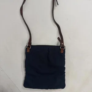 Dooney & Bourke Nylon‎ North South Triple Zip Crossbody Bag Purse Navy thumbnail 7