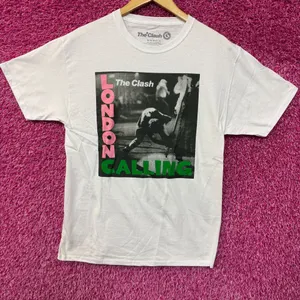 The Clash London Calling Album Cover Post Punk Band Tee M thumbnail 1