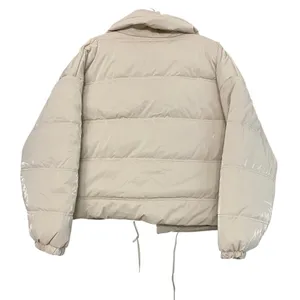 Wild Fable Iridescent Shine Duvet Puffer Jacket Womens M Y2K‎ Blue thumbnail 10