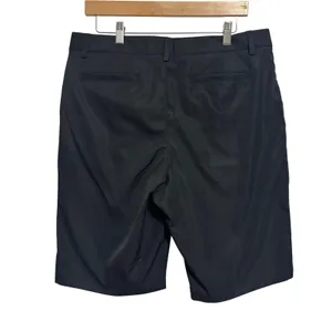 Lands' End Active Chino Shorts‎ Black Stretch OEKO-TEX Technical Golf Travel 12 thumbnail 3