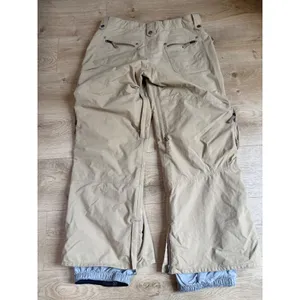 B by Burton Women's ski snow pants cargo insulated mesh zip y2k adjustable sz L thumbnail 2