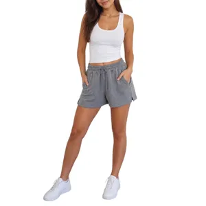 Beverly Hills Polo Club Sweat Shorts Juniors L Gray Drawstring Pockets thumbnail 8