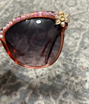 Custom crystals / butterfly / flower sunglasses handmade brand new thumbnail 4