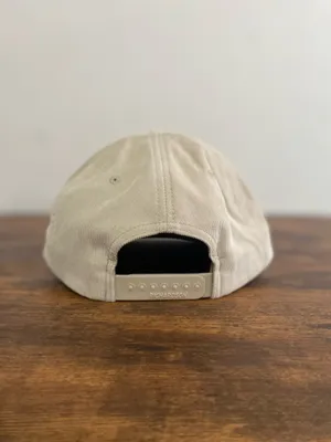 Burleap Apparel Men's Cream Adventure Patch Hat Tan thumbnail 2