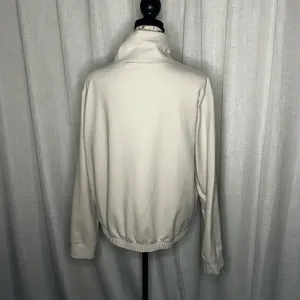 \Women's Large Ebb & Flow Zip-Up Cream Jacket thumbnail 3