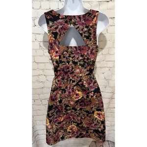 Jack by BB Dakota Tyrian Sheath Floral Sleeveless Dress Size 2 thumbnail 5