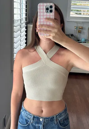 Aritzia Babaton Tank Top Sculpt Knit thumbnail 1