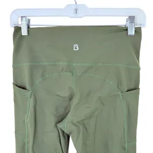 BuffBunny Sage Green Workout Leggings Size Large thumbnail 3