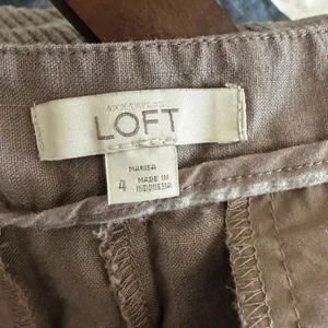 LOFT‎ 100% Linen Trouser Pants Women's Size 4 Summer Lightweight Breathable thumbnail 8