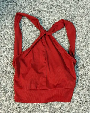 SheIn Tie Backless Top thumbnail 1