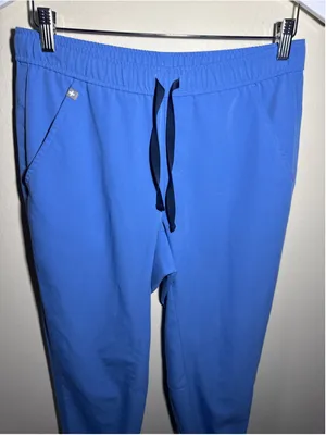 FIGS Jogger Scrub Pants Size S Blue Navy 27” inseam thumbnail 2