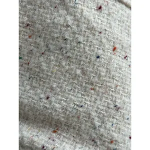 House of Harlow 1960 Tweed Boucle Mini‎ Dress Medium White Square Neck Sheath thumbnail 7