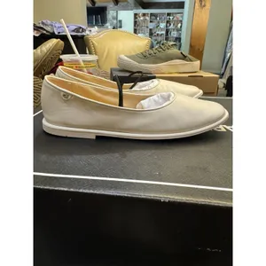 Coach Emilia Mary Jane Ballet Flat Shoes Women Size 8.5 Slip on Chalk Leather thumbnail 4