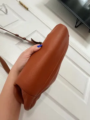 Lucky Brand Brown Leather Shoulder Bag Crossbody Boho Western Slouchy Vintage Style thumbnail 7