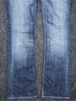 7 For All Mankind Flynt Low Rise Bootcut Blue Jeans Women’s 31 x 32.5 VTG Y2K thumbnail 5