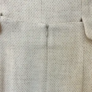 Bosch White Beige Cream Gold Button Luxury Regal Tweed Skirt Suit size 6 / L thumbnail 11