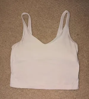 White Lululemon Align Tank thumbnail 1