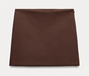 ZARA Brown Mini Skirt thumbnail 1