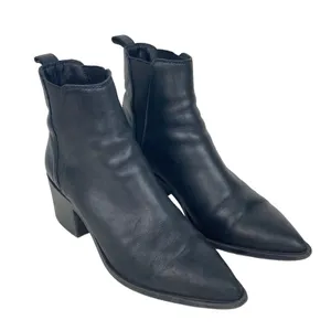 STEVE MADDEN Audience Chelsea Leather Ankle Boots Booties - Size 9.5 thumbnail 5
