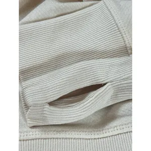 OFFLINE By Aerie Sweatshirt M Tan Cream Ombre Graphic Pullover Athleisure NWT thumbnail 9